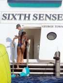 Gabrielle Union in Bikini and Dwyane Wade on a Luxury Yacht in St Tropez