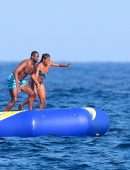 Gabrielle Union in Bikini and Dwyane Wade on a Luxury Yacht in St Tropez