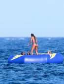 Gabrielle Union in Bikini and Dwyane Wade on a Luxury Yacht in St Tropez