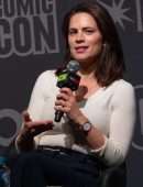 Hayley Atwell at Q&A at Oz Comic-Con 2019 in Sydney