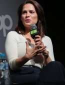 Hayley Atwell at Q&A at Oz Comic-Con 2019 in Sydney