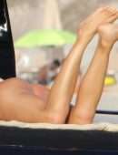 Irina Shayk Booty in Bikini on a Yacht in Formentera