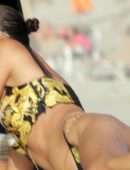 Irina Shayk Booty in Bikini on a Yacht in Formentera