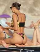 Irina Shayk Booty in Bikini on a Yacht in Formentera