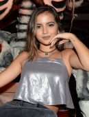 Isabela Moner Visits Knott’s Scary Farm in Buena Park