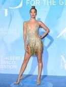 Jasmine Sanders at Gala for the Global Ocean 2019 in Monte-Carlo, Monaco