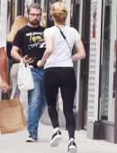 Jennifer Lawrence Running a Block on the Upper East Side in NY
