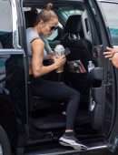 Jennifer Lopez Booty, Going to Gym in Miami