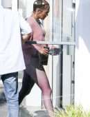 Jennifer Lopez Booty at a Gym in Miami