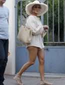 Jennifer Lopez Booty Cheeks in Saint Tropez