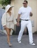 Jennifer Lopez Booty Cheeks in Saint Tropez
