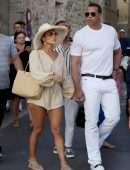 Jennifer Lopez Booty Cheeks in Saint Tropez