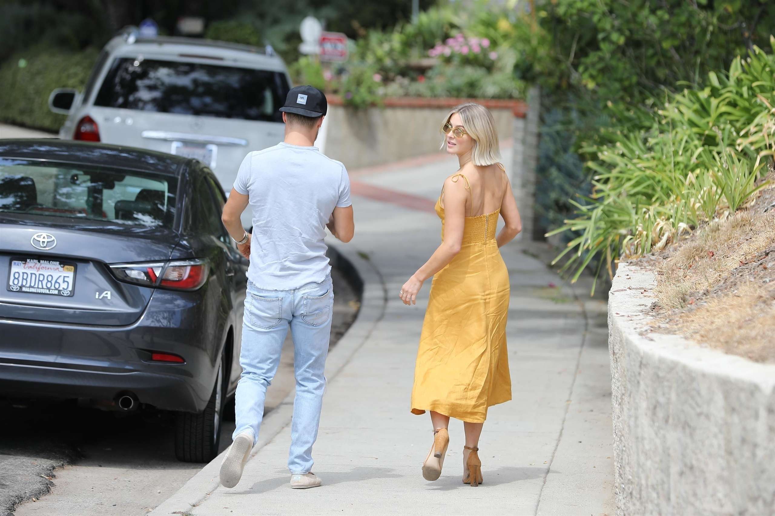 Julianne Hough Going to a Party in Los Angeles