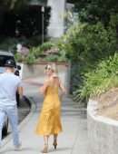 Julianne Hough Going to a Party in Los Angeles