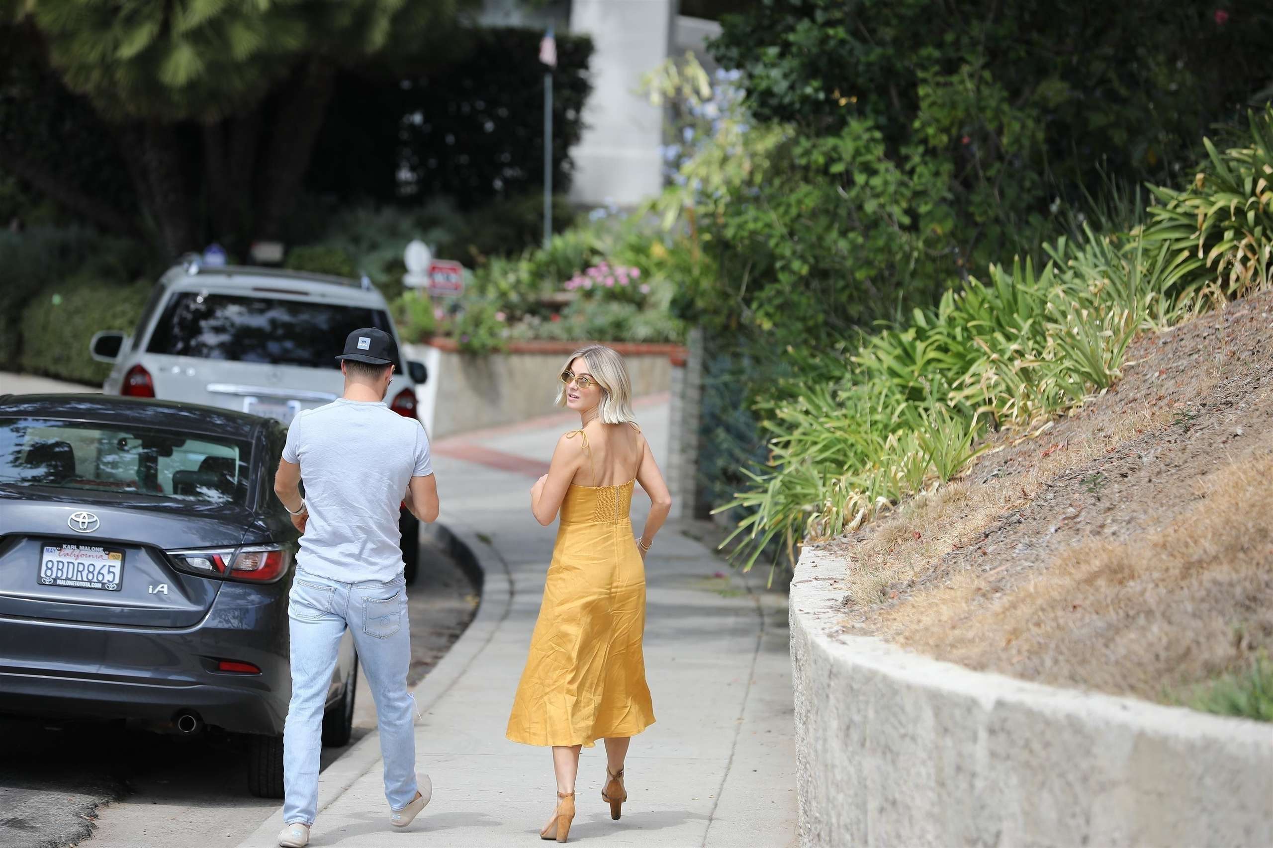 Julianne Hough Going to a Party in Los Angeles