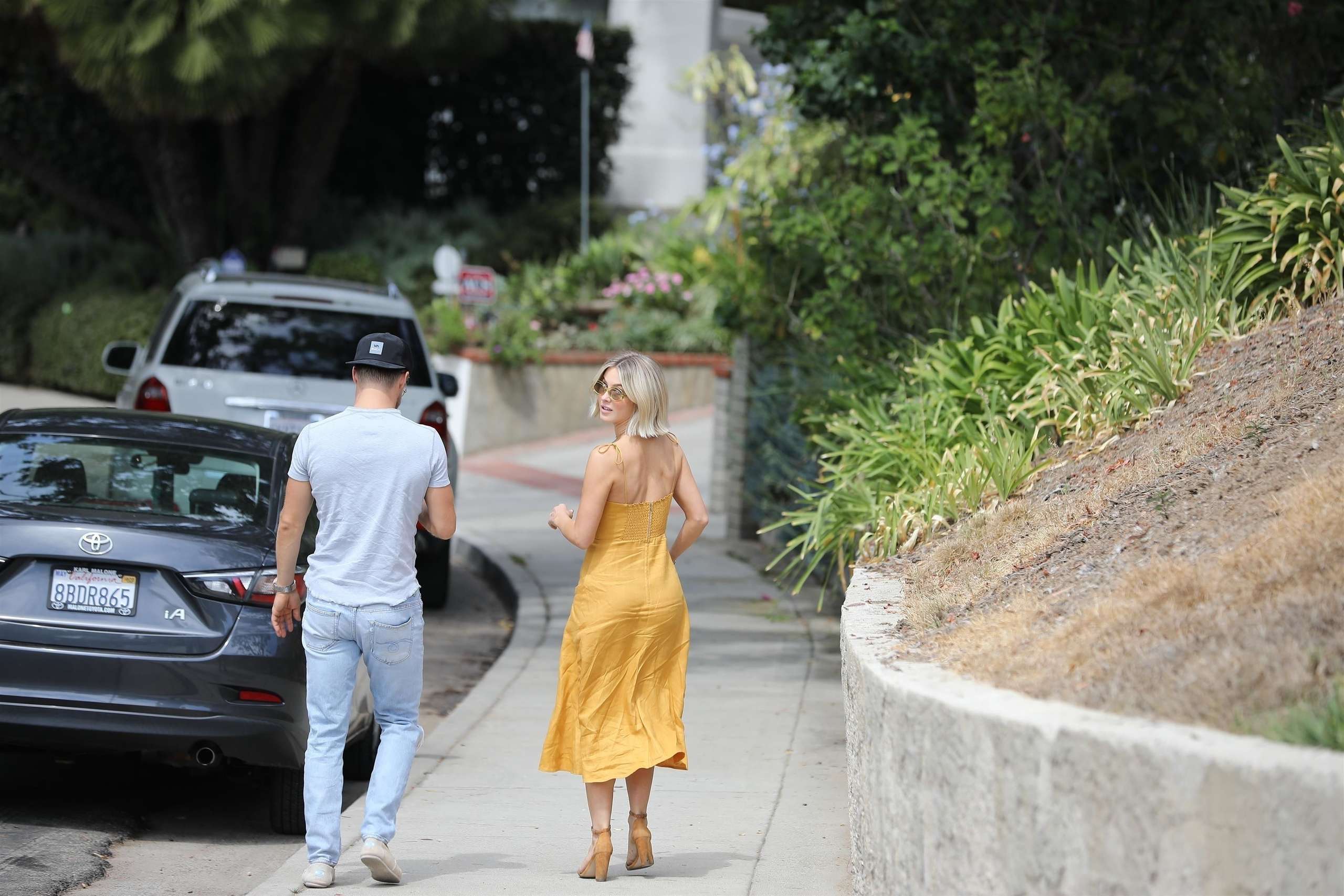 Julianne Hough Going to a Party in Los Angeles