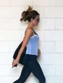 Kate Beckinsale Going to the Gym in LA