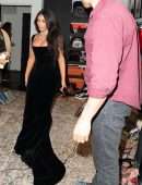 Kim Kardashian and Kendall Jenner at Emmy Awards Backstage Photoshoot