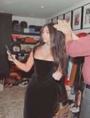 Kim Kardashian and Kendall Jenner at Emmy Awards Backstage Photoshoot