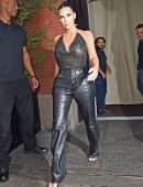 Kim Kardashian Braless See-Through at the Tonight Show with Jimmy Fallon in New York