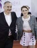 Kristen Stewart at Award Ceremony at 45th Deauville American Film Festival