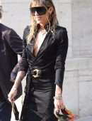 Miley Cyrus Braless, Out in NYC