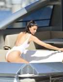 Nicole Williams Booty in Swimsuit in Marine Del Rey