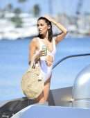 Nicole Williams Booty in Swimsuit in Marine Del Rey