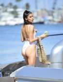 Nicole Williams Booty in Swimsuit in Marine Del Rey