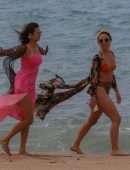 Nina Dobrev in Bikini at a Beach in Maui