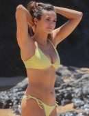 Nina Dobrev in Bikini at the Beach in Maui