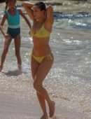 Nina Dobrev in Bikini at the Beach in Maui