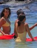 Nina Dobrev in Bikini at the Beach in Maui
