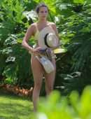 Nina Dobrev in Bikini at the Beach in Maui