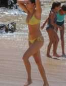 Nina Dobrev in Bikini at the Beach in Maui
