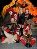 Peyton Roi List for Photoshoot at Knott’s Scary Farm in Buena Park