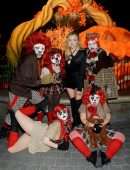 Peyton Roi List for Photoshoot at Knott’s Scary Farm in Buena Park