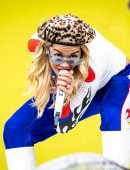 Rita Ora Performing Onstage at Lollapalooza Festival in Berlin