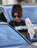 Sarah Hyland Leaving DOGPOUND Gym in West Hollywood