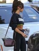 Sarah Hyland Leaving DOGPOUND Gym in West Hollywood