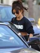 Sarah Hyland Leaving DOGPOUND Gym in West Hollywood