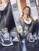 Selena Gomez Booty in Puma LQDCELL Shatter XT Metal Photoshoot