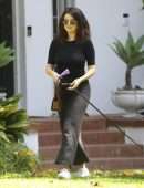 Selena Gomez Braless Out in Los Angeles