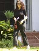 Selena Gomez Braless Out in Los Angeles