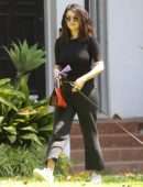 Selena Gomez Braless Out in Los Angeles