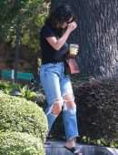 Selena Gomez Stops by a Friend's House in LA