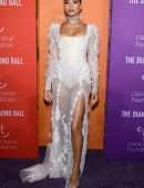 Shanina Shaik at Rihanna's 5th Annual Diamond Ball in NYC