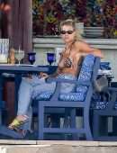 Sofia Richie Sideboob in Cabo San Lucas