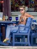 Sofia Richie Sideboob in Cabo San Lucas