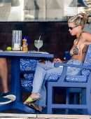 Sofia Richie Sideboob in Cabo San Lucas